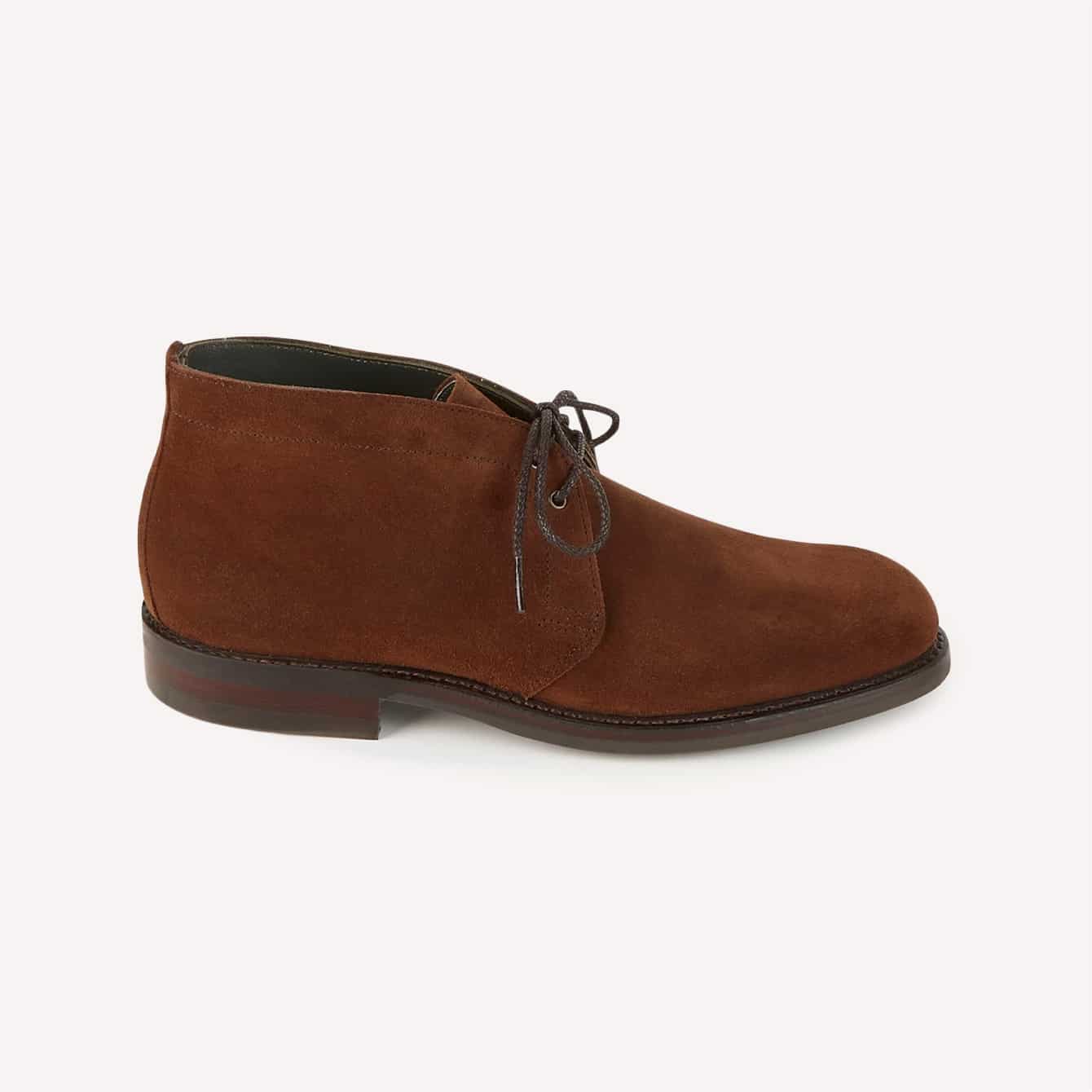 Drakes Snuff Suede Murphy Goodyear Welted Chukka Boot 1