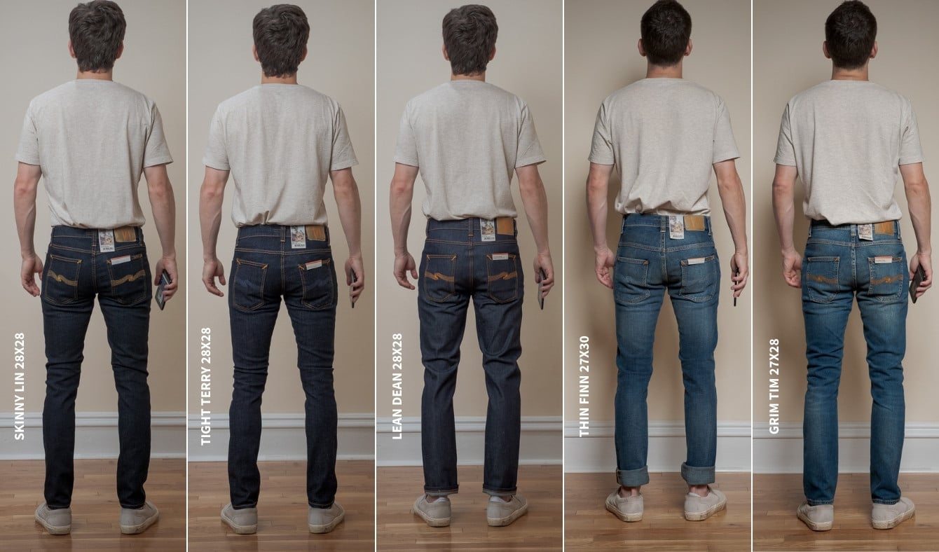 Nudie Jeans fit guide