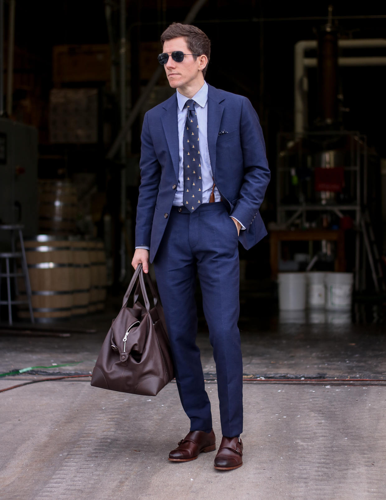 Oliver Wicks summer blue suit 2