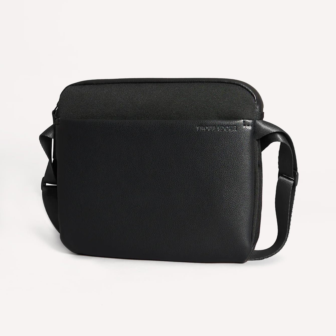 Troubadour Vegan Leather Messenger Bag