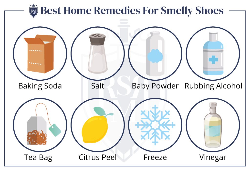 home remedies for smelly shoes