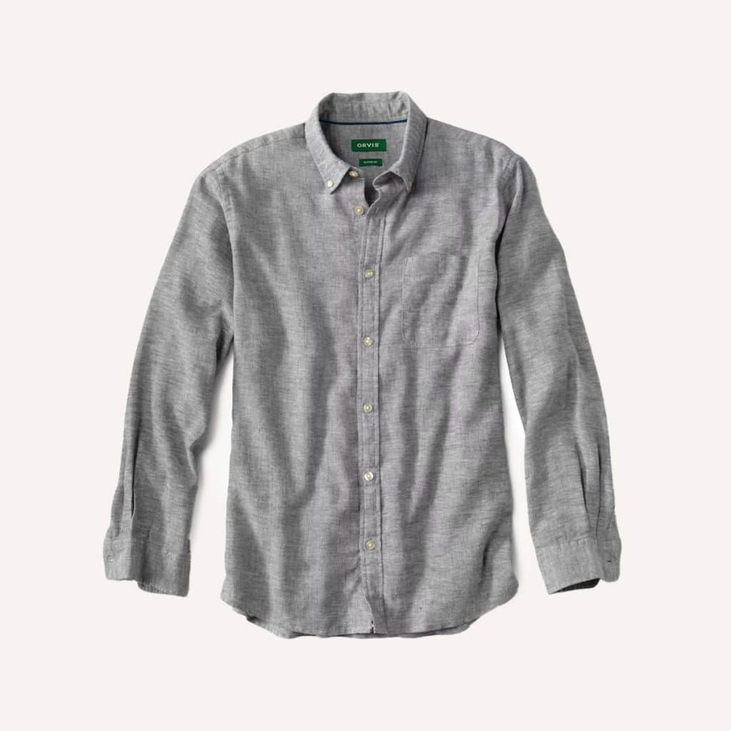 Orvis Pure Linen Long Sleeved Shirt