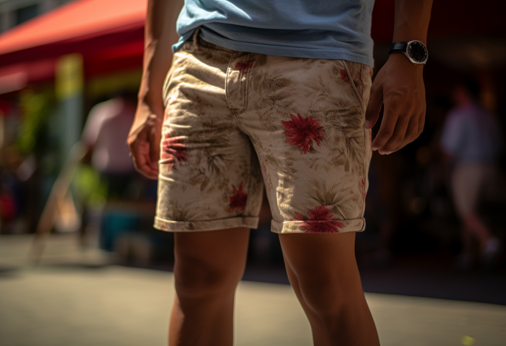 Men's cotton shorts