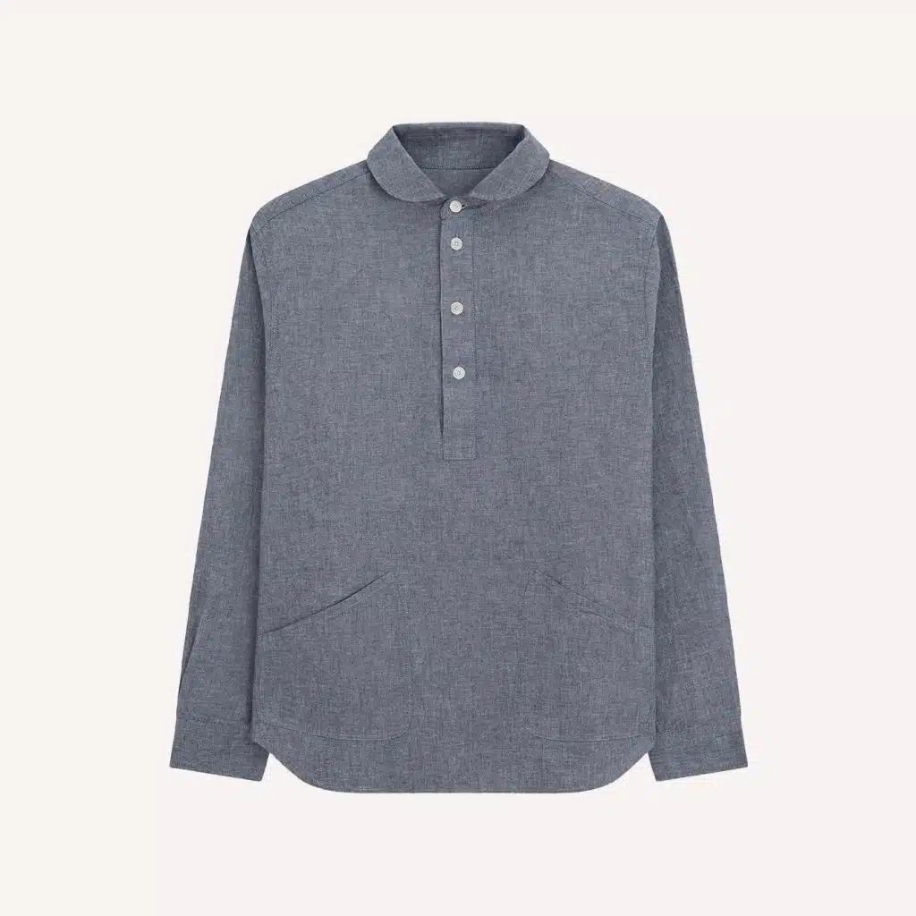 FormandThread Chambray Popover Workshirt Overshirt