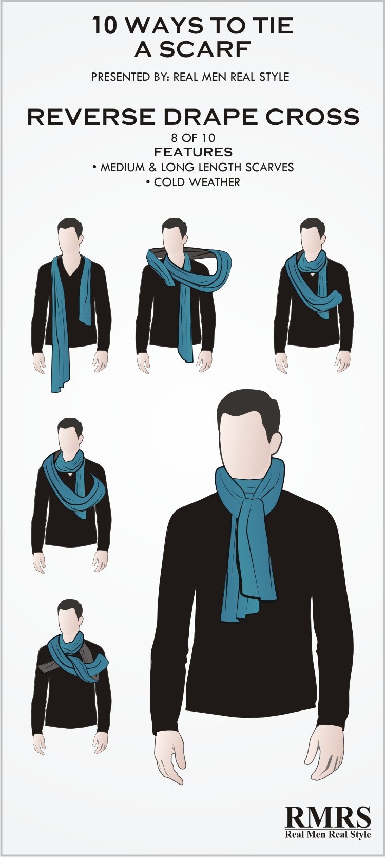 how to tie scarves