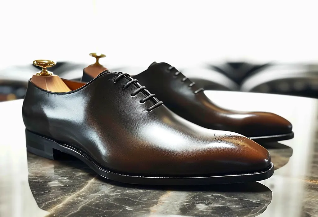 whole cut oxford shoes