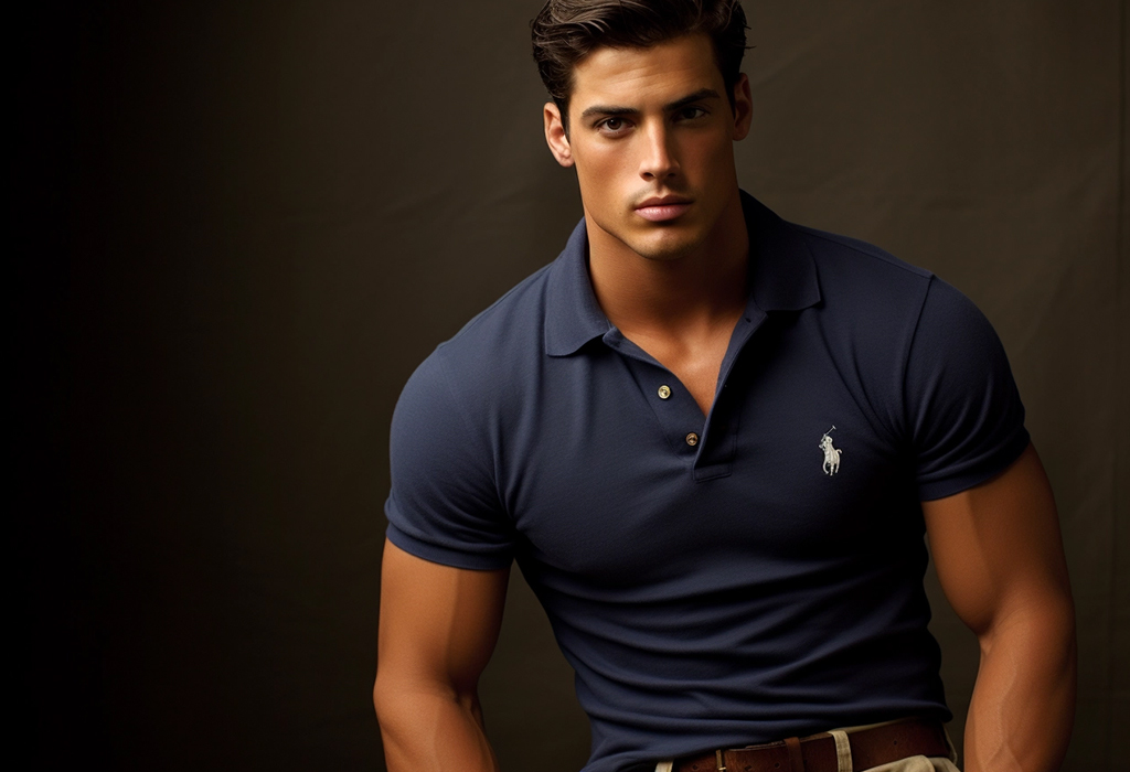 slim fit ralph lauren polo shirt