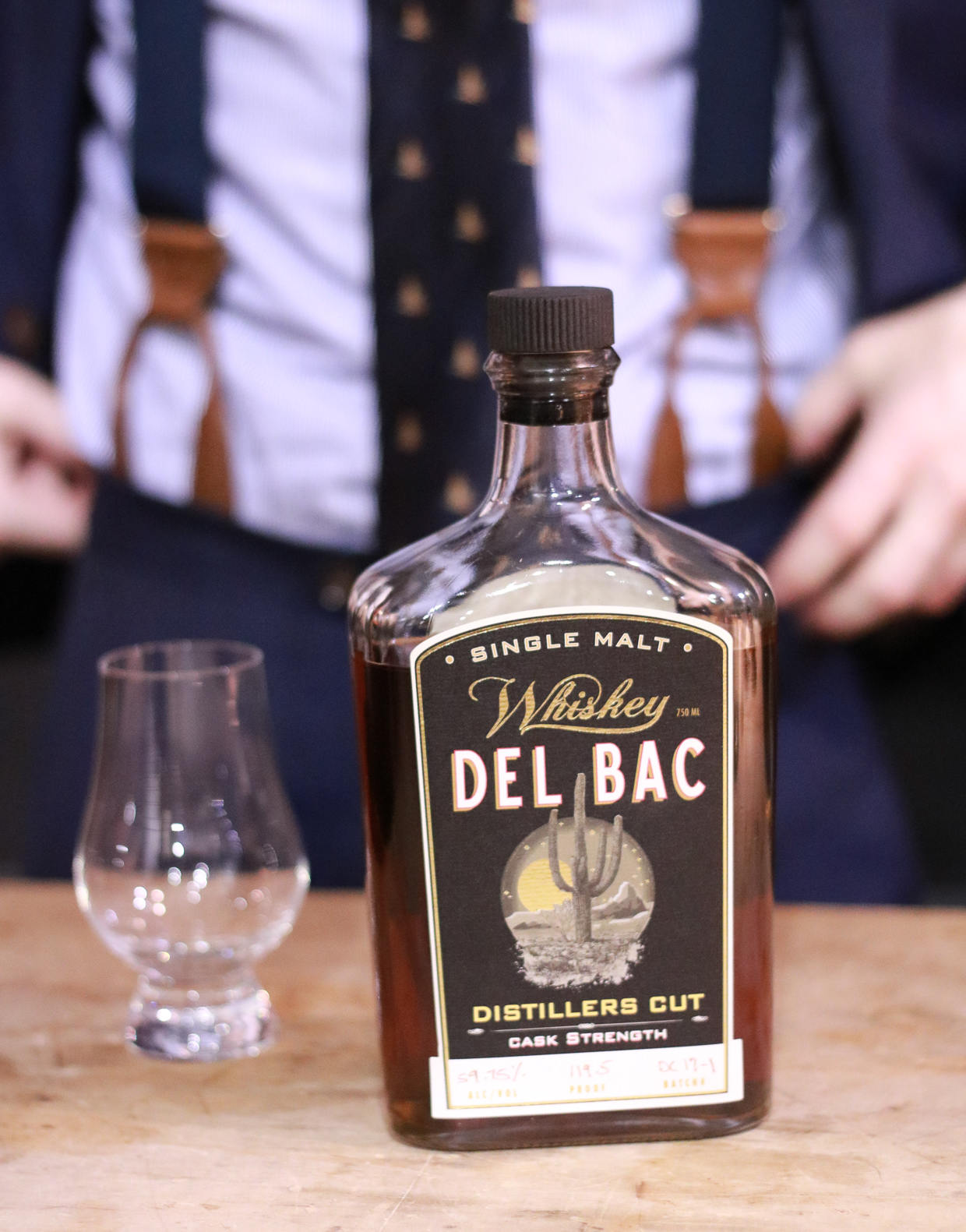 Single malt Whiskey Del Bac