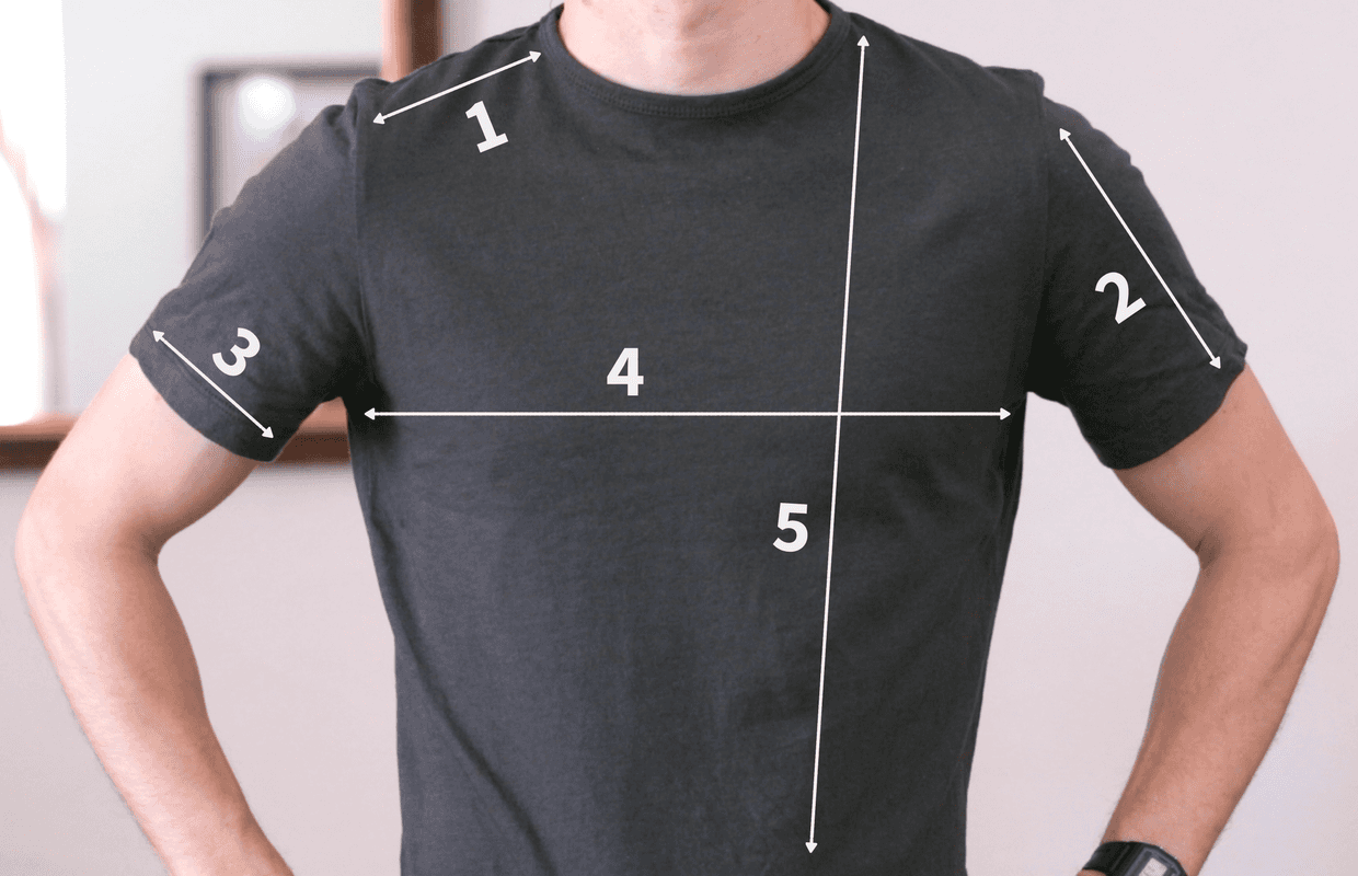 T-shirt fit guide