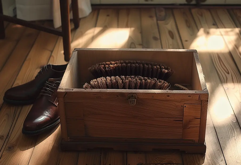 shoe care box