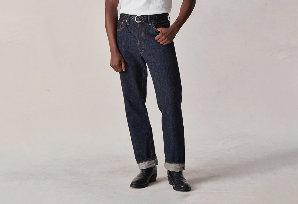 Japanese Loomstate Selvedge Full Saddle Jean by Buck Mason