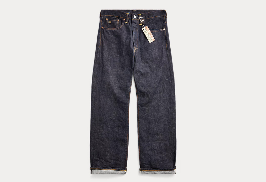 The Best Vintage-Inspired Jeans: Vintage 5-Pocket East-West Selvedge Jean by RRL