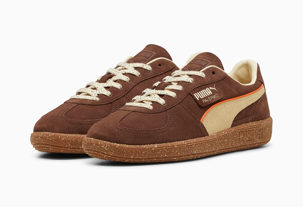 Sneakers for Fall - Runner-Up: Puma Palermo Cannoli Sneakers in Espresso Brown-Creamy Vanilla-Gum