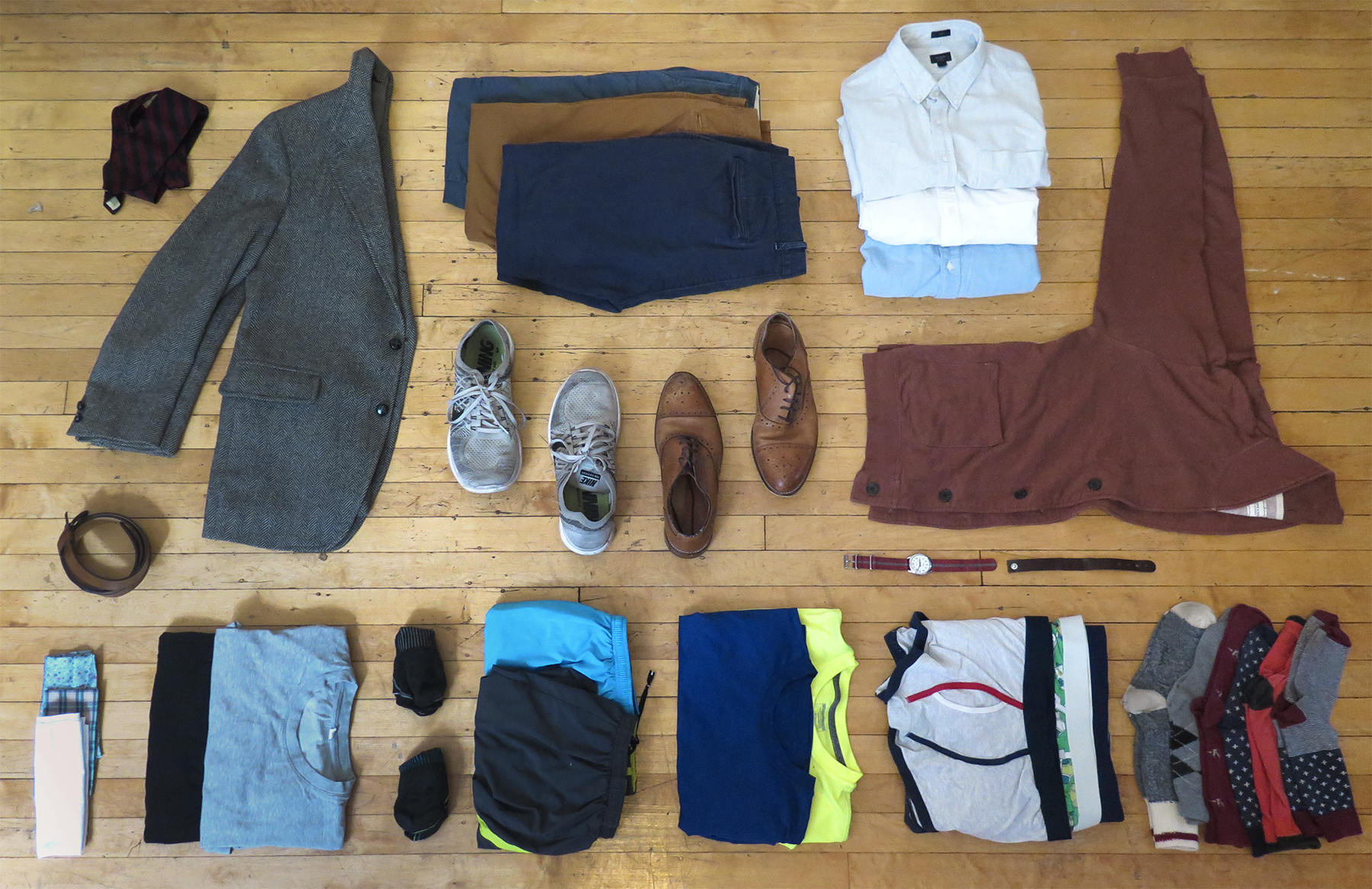 Full capsule wardrobe