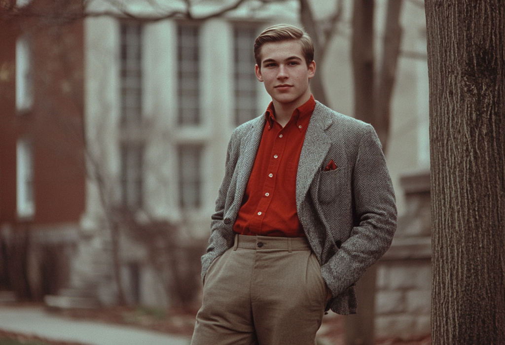 1960s American Ivy League student style