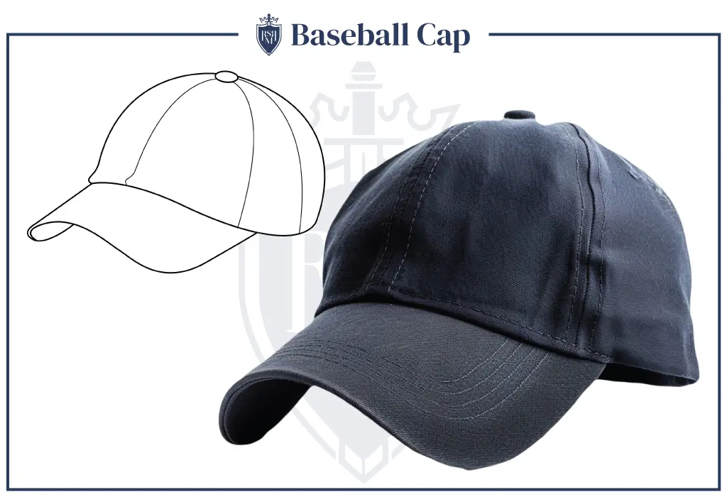 baseball cap infographics