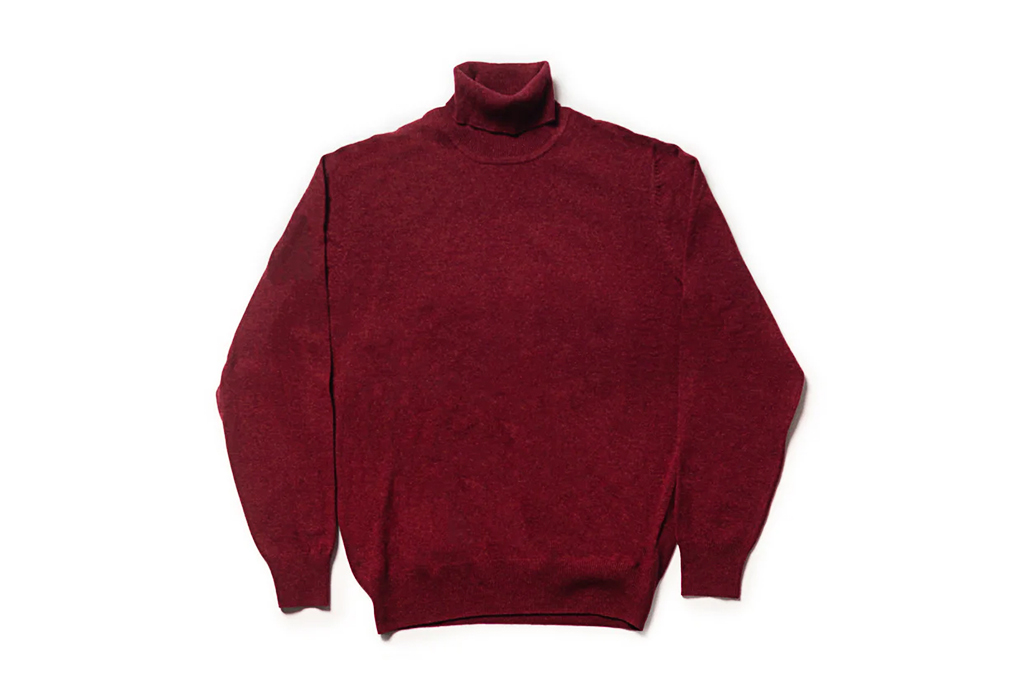 classic lambswool turtleneck sweater