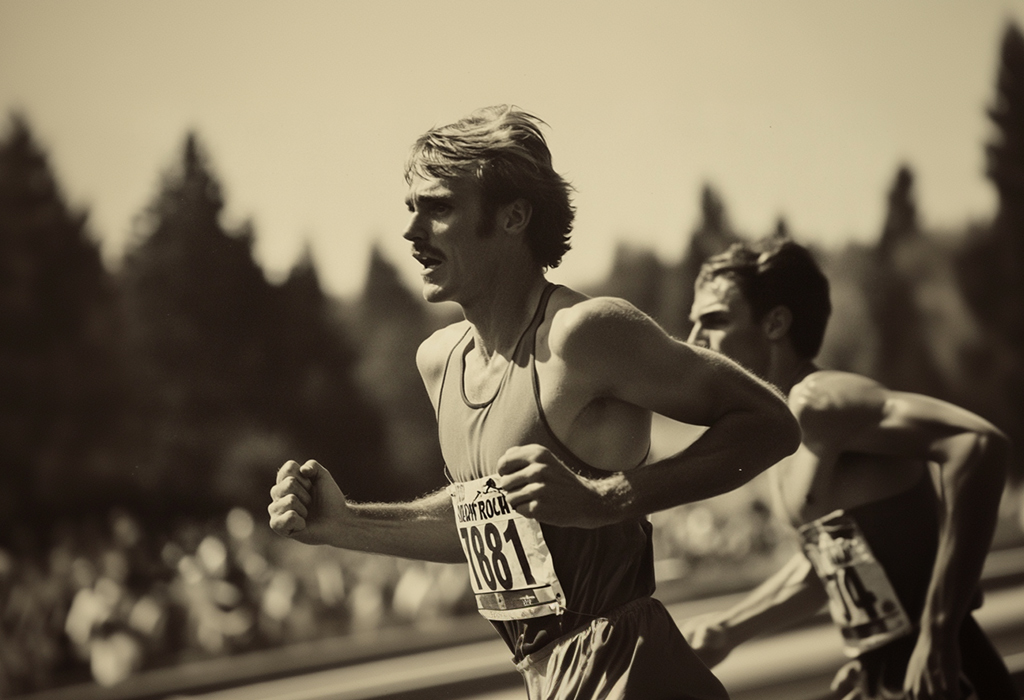 Steve Prefontaine running