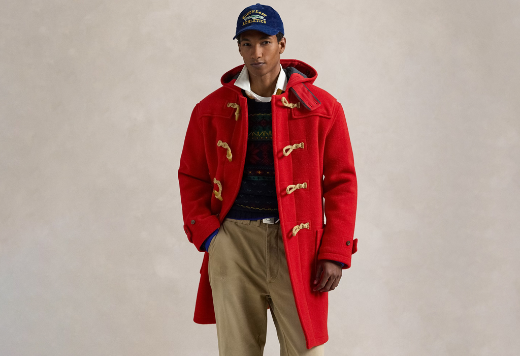 Pure American Prep Wool Twill Toggle Coat by Polo Ralph Lauren