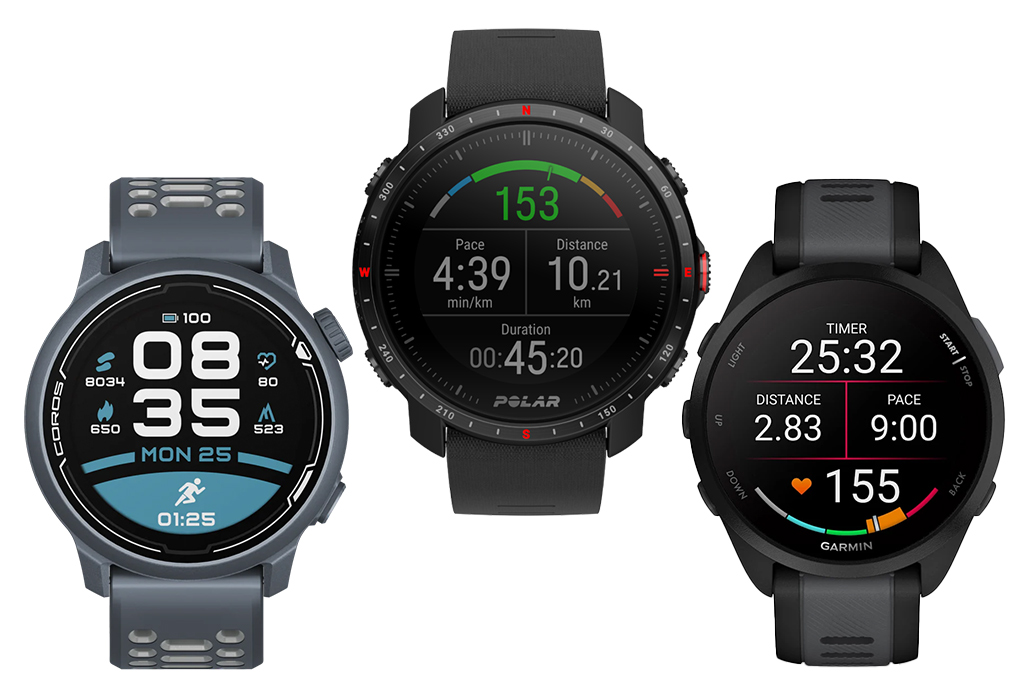 various styles of smartwatches