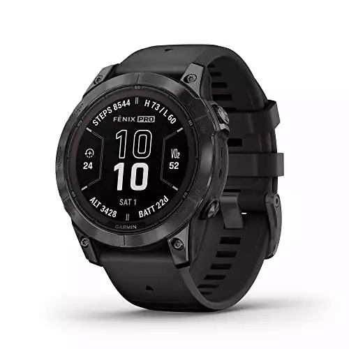 Garmin Fenix 7 Pro Sapphire Solar, GPS