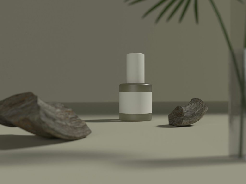 An aesthetic picture of mock-up picture.
