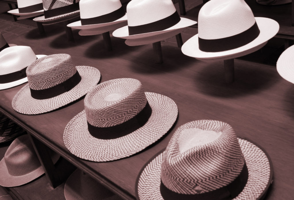 woven panama hat