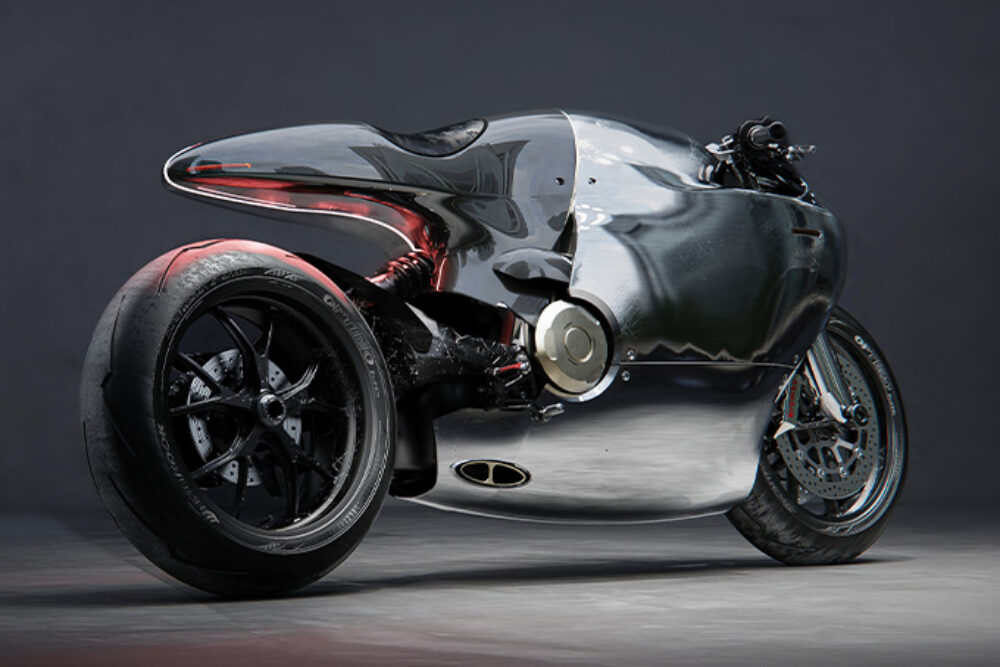 Bandit9 Ducati 821 Aluminum Motorcycle 2
