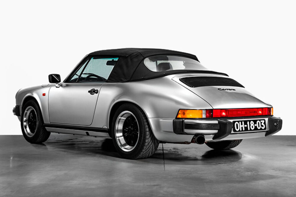 1987 Ayrton Sennas Porsche 911 Carrera 3 2 Cabriolet 2