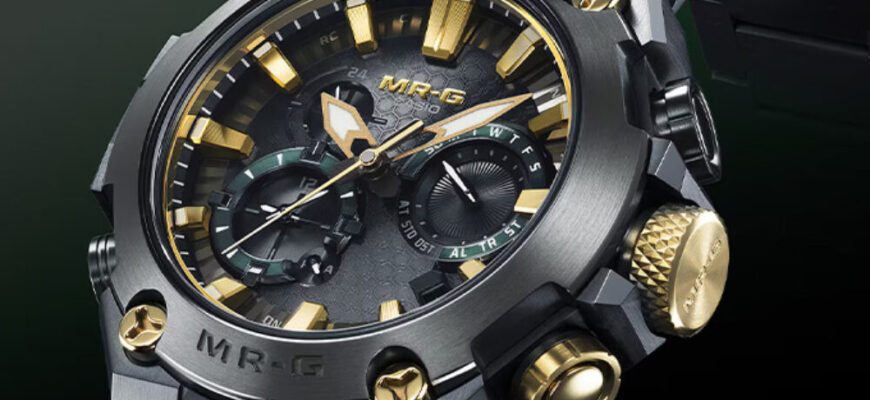 G-SHOCK черпает вдохновение из традиционного японского металлообработки «Курогане-Иро» для своих новых часов MR-G стоимостью $3,300
