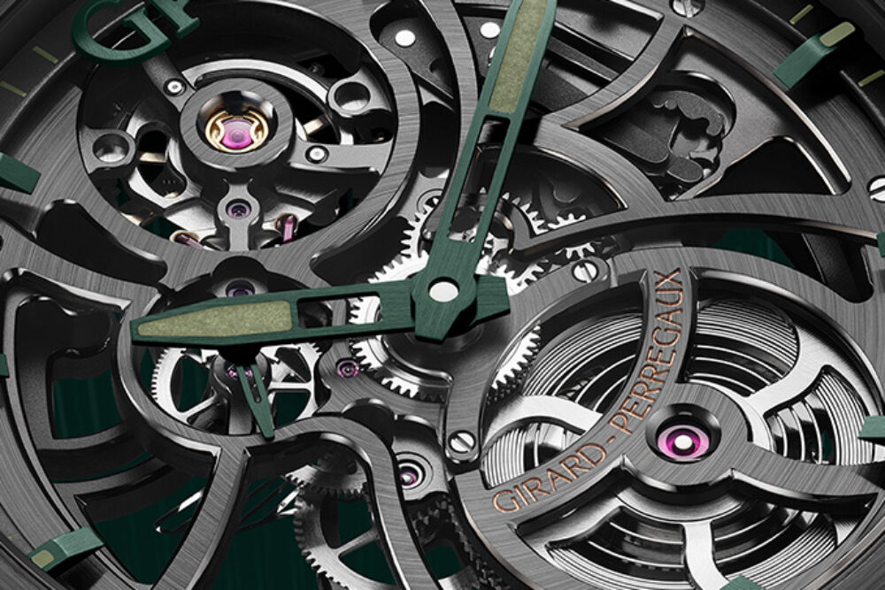 Girard Perregaux x Aston Martin Laureato Skeleton Black Ceramic 2