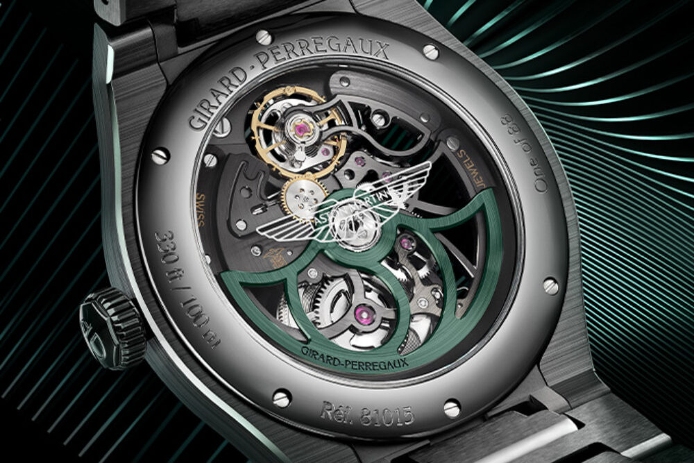 Girard Perregaux x Aston Martin Laureato Skeleton Black Ceramic 3