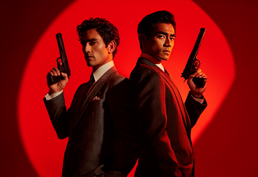 Dev Patel and Henry Golding as James Bond