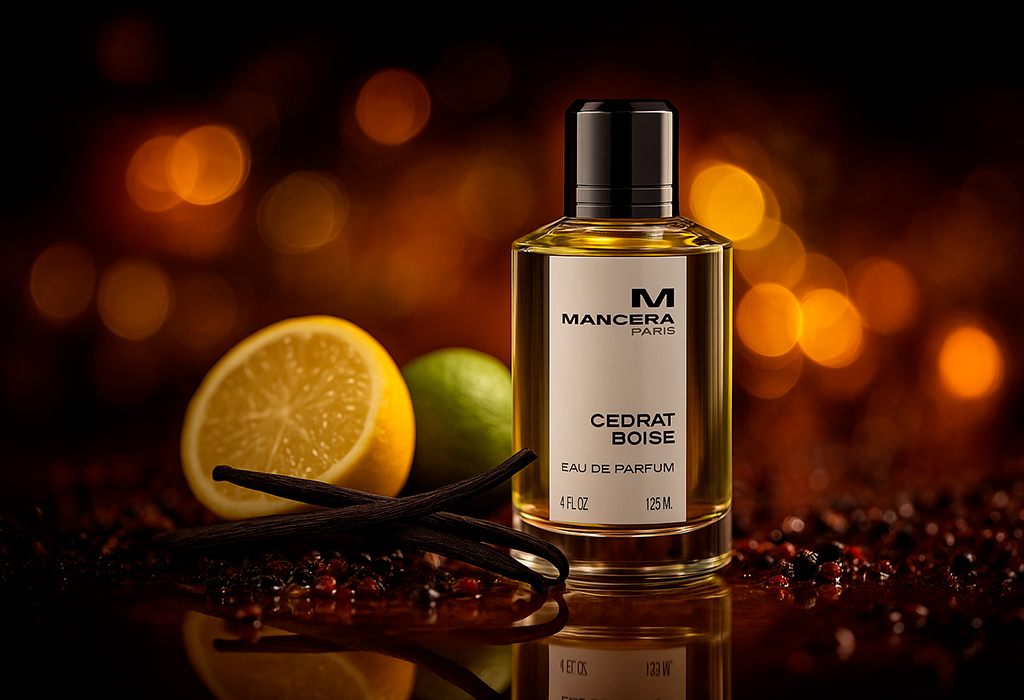 Mancera Cedrat BoiseCitrus-fruity bottle with lemon and vanilla